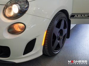 FIAT 500 Side Marker Upgrade KIt - set of 4 - Front+Rear - LED - Clear